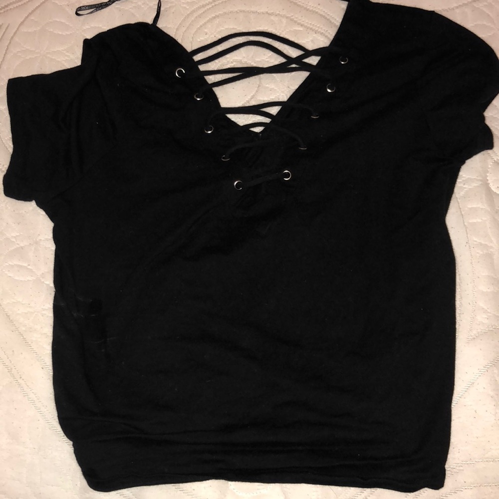 Black Plus Size Top